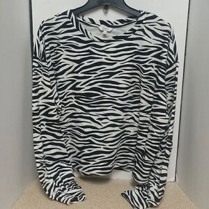 New Candie's Zebra Top 